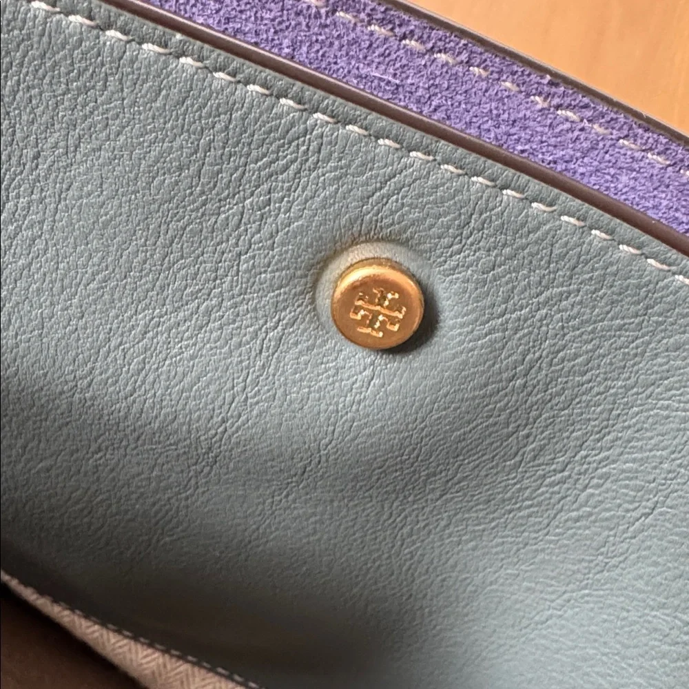 Tory Burch Lee Radziwill Double Bag in Clamshell - Picture 10 of 15
